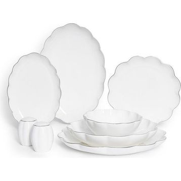 Maxx Doria PA2094 Livia Platinum 12 Kişilik 58 Parça Yemek Takımı