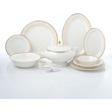 Maxx Doria Palace Golden Paisley 12 Kişilik 72 Parça Yemek Takımı