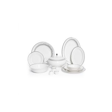 Maxx Doria Palace Silver Ivy 12 Kişilik 72 Parça Yemek Takımı