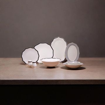 Maxx Doria Star Piano 12 Kişilik 58 Parça Yemek Takımı