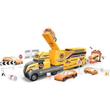 Maxx Wheels Transporter 2 Araçlı İnşaat Seti