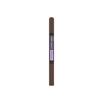 Maybelline Duo 04 Dark Brown Express Brow Satin