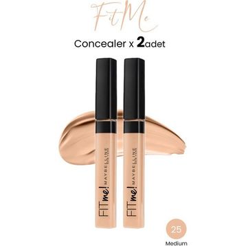 Maybelline Fit Me 25 Medium 2 Adet Kapatıcı
