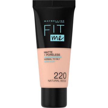 Maybelline Fit Me Matte+Poreless 220 Natural Beige Fondöten