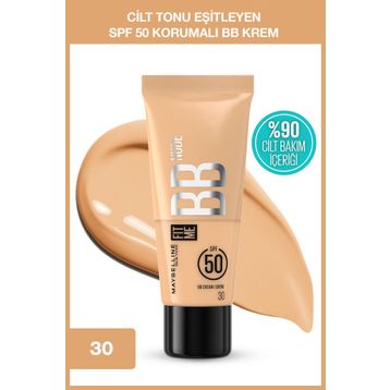 Maybelline Fit Me Nude No 10 30 ml SPF50 Nemlendirici BB Krem