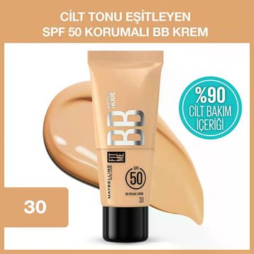 Maybelline Fit Me Nude No 10 30 ml SPF50 Nemlendirici BB Krem