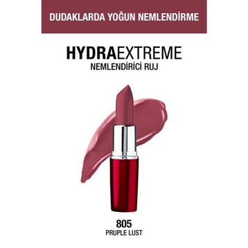 Maybelline Hydra Extreme Collagen 805 Purple 16 gr Lust Ruj