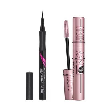 Maybelline Hyper Precise Eyeliner + Lash Sensational Sky High Maskara