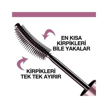 Maybelline Lash Sensational Yelpaze Etkili Intense Siyah Maskara