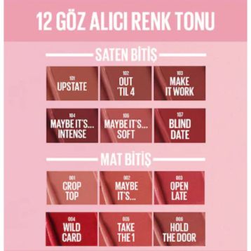 Maybelline New York 104 Maybe It's Intense Ruj