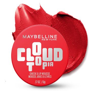 Maybelline New York Cloudtopia 03 Divine Crimson Köpük Dokulu Mat Allık