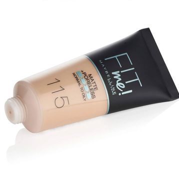 Maybelline New York Fit Me 115 30 ml Ivory Matte ve Poreless Fondöten
