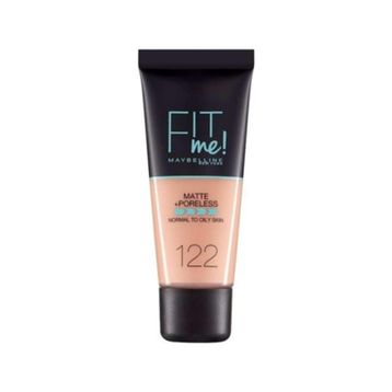 Maybelline New York Fit Me Matte + Poreless Foundation 122 Creamy Beige 30 ml Mat Fondöten