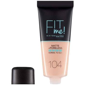 Maybelline New York Fit Me Matte+Poreless Fondöten 104 Soft Ivory Mat Fondöten