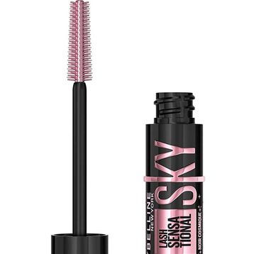 Maybelline New York Lash Sensational Sky High Cosmic Black Maskara Mini Super Stay Matte Ink Likit Mat Ruj 65 Seductress Makyaj Seti