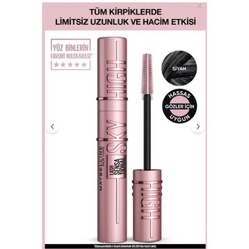 Maybelline New York Lash Sensational Sky High Siyah Maskara