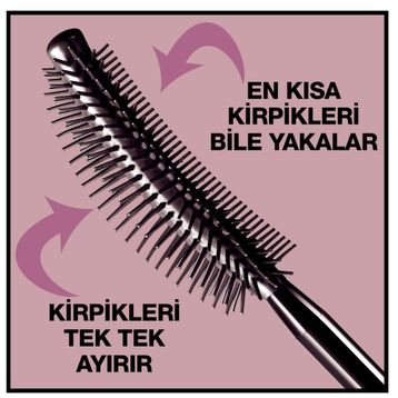 Maybelline New York Lash Sensational Yelpaze Etkili Intense Black Maskara Ekstra Siyah Mini Falsies Lash Lift Maskaralı Set