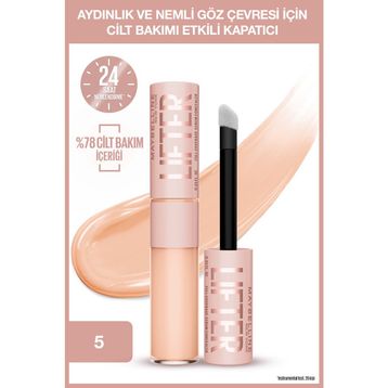 Maybelline New York Lifter 05 Kafein İçeren Nemlendiren ve Aydınlatan Kapatıcı