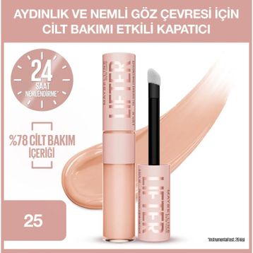 Maybelline New York Lifter 25 Kafein İçeren Nemlendiren ve Aydınlatan Kapatıcı