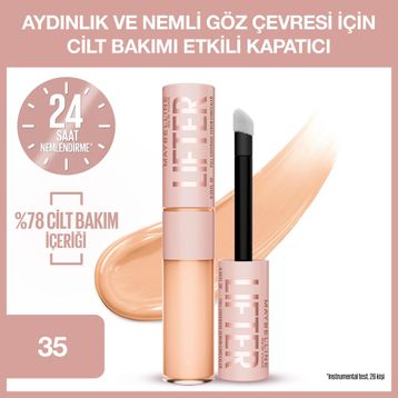Maybelline New York Lifter 35 Nemlendiren ve Aydınlatan Likit Kapatıcı