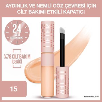 Maybelline New York Lifter Nemlendiren ve Aydınlatan 15 Likit Kapatıcı