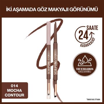 Maybelline New York Sculpting Stix Çift Uçlu 014 Mocha Contour Göz Kalemi