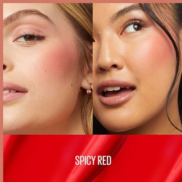Maybelline New York Sunkisser Hazy Matte 36 Spicy Red Likit Allık