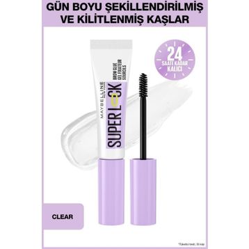 Maybelline New York Süper Lock Brow Glue Kaş Sabitleyici Maskara