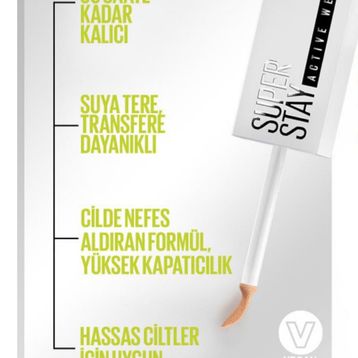Maybelline New York Super Stay 30H 25 Medium Kapatıcı