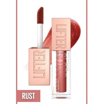 Maybelline New York Super Stay Matte Ink 70 Amazonian Likit Mat Ruj + Lifter Gloss 016 Rust Dudak Parlatıcısı