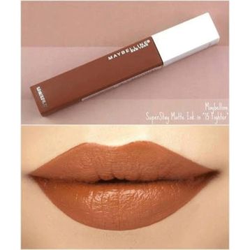 Maybelline New York Super Stay Matte Ink Unnude Likit Mat 75 Fighter Ruj