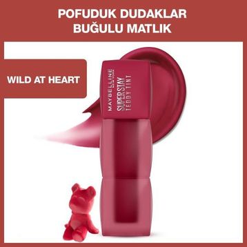 Maybelline New York Super Stay Teddy 50 Wild At Heart Tint Ruj