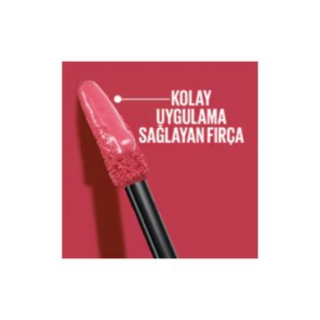 Maybelline New York Super Stay Vinyl Ink 160 Sultry Likit Parlak Ruj