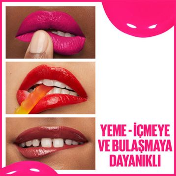 Maybelline New York Super Stay Vinyl Ink 160 Sultry Likit Parlak Ruj