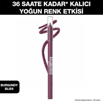 Maybelline New York Tattoo Liner Burgundy Bliss Jel Göz Kalemi