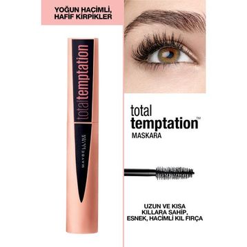 Maybelline New York Total Temptation Mascara Siyah Maskara