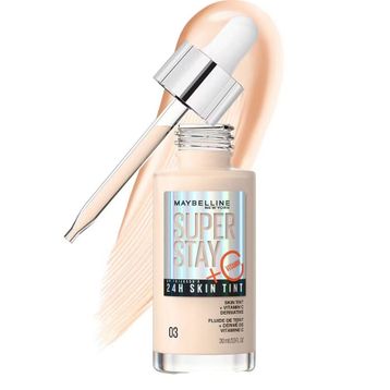 Maybelline No: 03 Super Stay Skin Tint Up To 24H +Vitamin C 30 ml Foundation