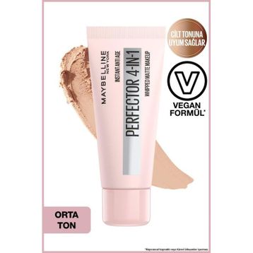 Maybelline No:01 Light Perfector 4in1 Whipped Make Up Fondöten