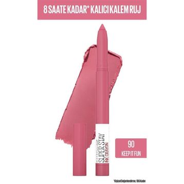Maybelline No:90 New York Super Stay Matte Ink Crayon Kalem Mat Ruj