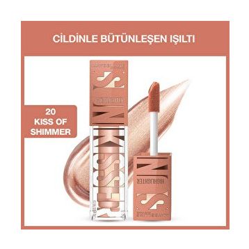 Maybelline Sunkisser No 20 Kiss of Shimmer Likit Aydınlatcı Highlighter