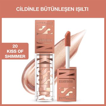 Maybelline Sunkisser No 20 Kiss of Shimmer Likit Aydınlatcı Highlighter