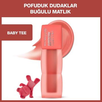 Maybelline Super Stay Teddy 25 Baby Tee Uzun Süre Kalıcı Likit Mat Tint