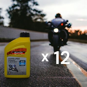 Mayer 4t 10W-40 12x1 lt 4 Zamanlı Motorsiklet Yağı