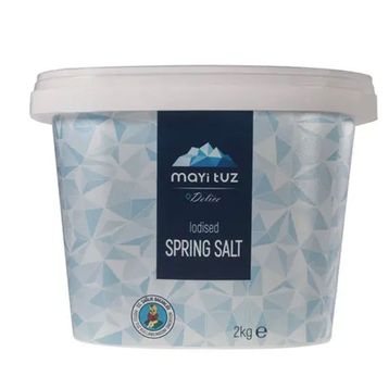Mayi Tuz 2 kg Öğütülmüş İyotlu Sofra Tuzu