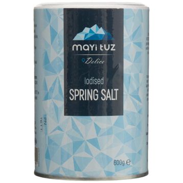 Mayi Tuz 600 gr Öğütülmüş İyotlu Sofra Tuzu