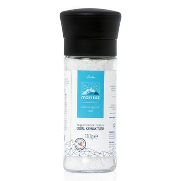Mayi Tuz Cam 110 gr Değirmen Sofrada Öğütme Tuzu
