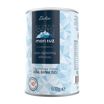 Mayituz 600 gr Delice İyotlu İnce Kaynak Tuzu