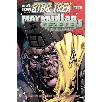 Maymunlar Gezegeni-Kapak A - Scott Tipton