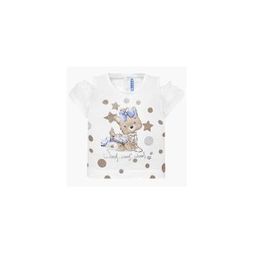 Mayoral 1007 Beyaz Bebek T-shirt