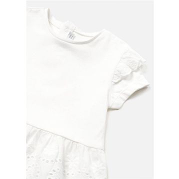 Mayoral 1007 Beyaz Bebek T-shirt